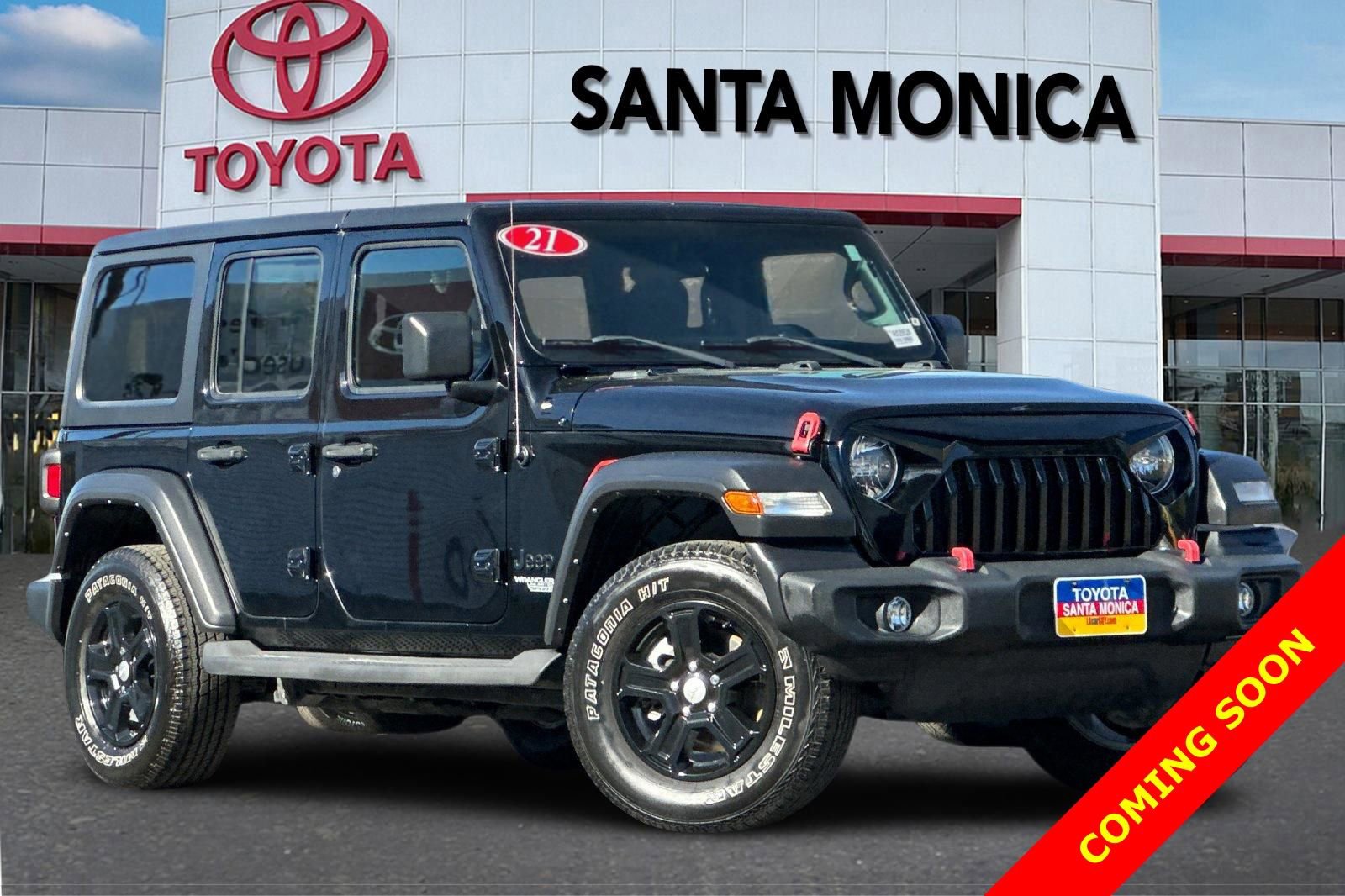 Used 2021 Jeep Wrangler Unlimited Sport image 2