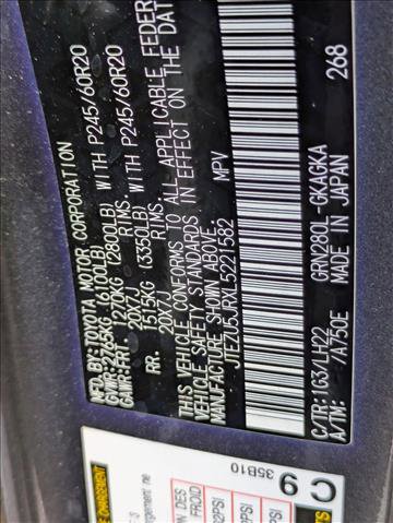 Used 2020 Toyota 4Runner Nightshade RWD image 24