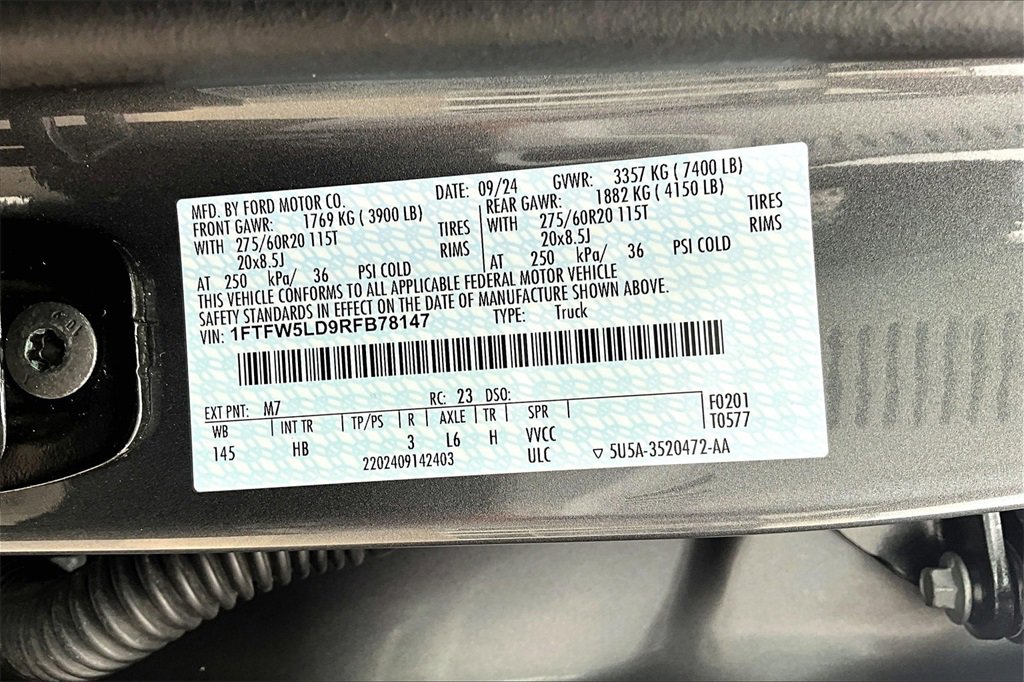 Used 2024 Ford F150 Lariat w/ Mobile Office Package image 34