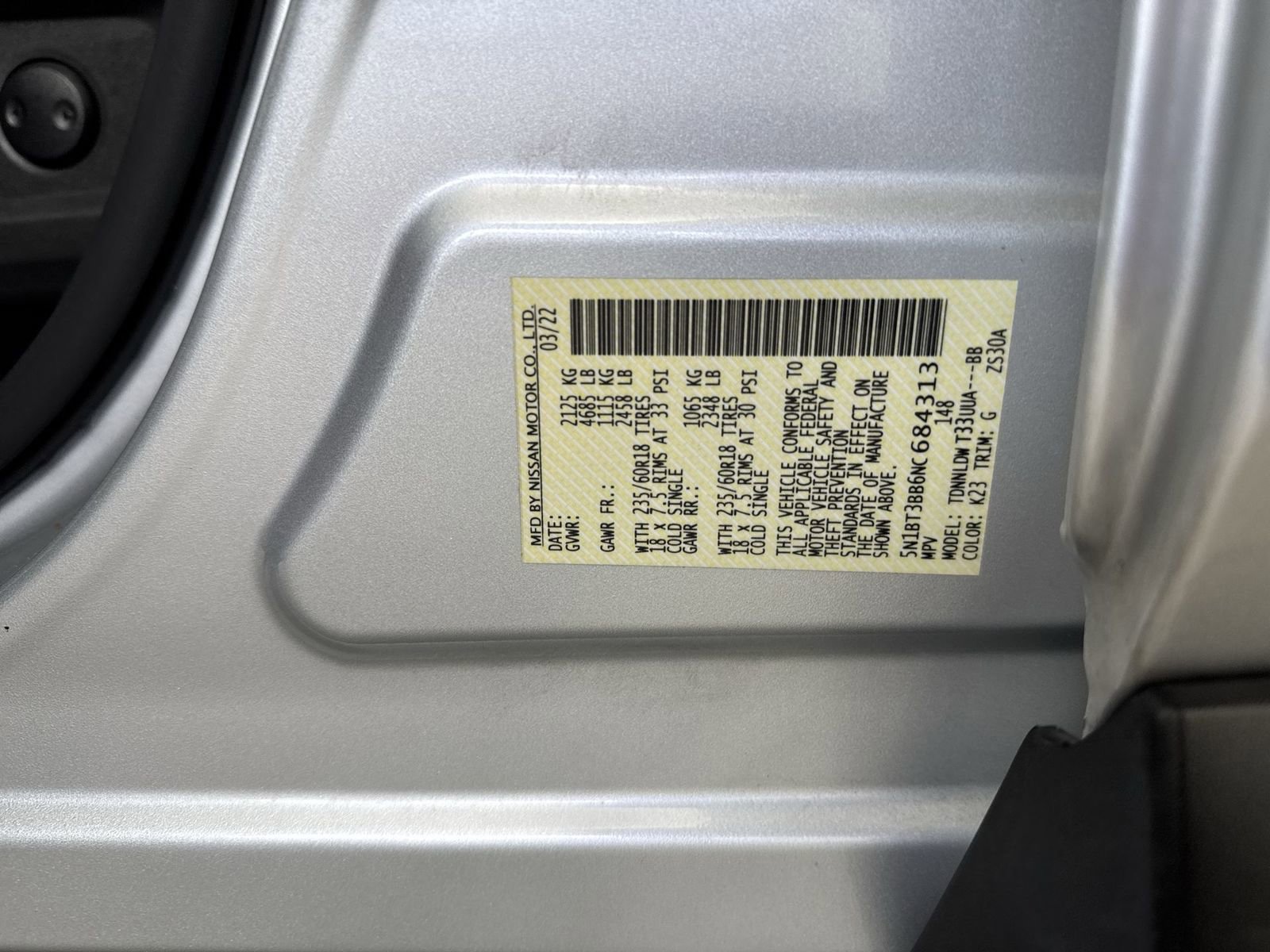 Certified 2022 Nissan Rogue SV AWD/4WD image 37