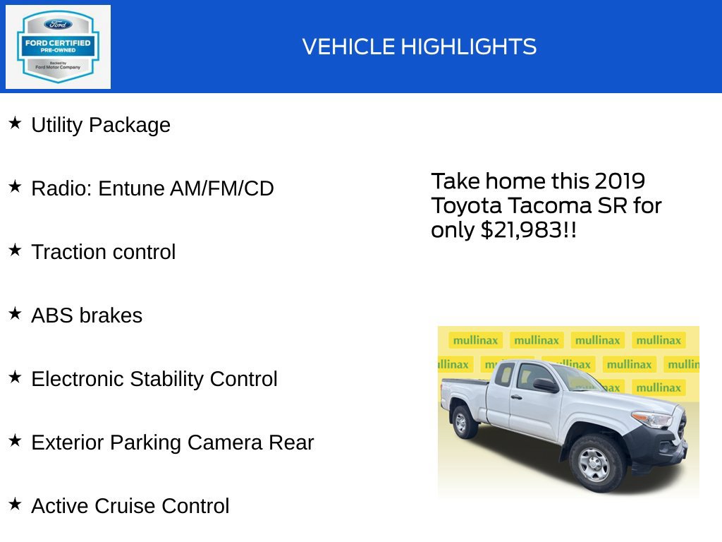 Used 2019 Toyota Tacoma SR RWD image 18