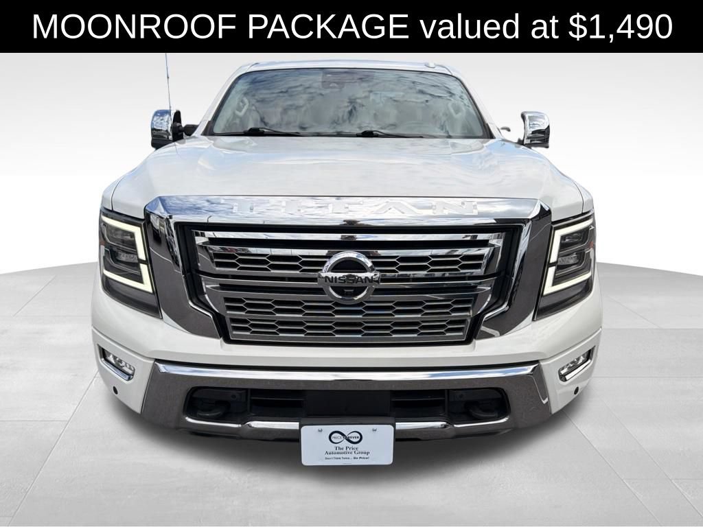 Used 2020 Nissan Titan SL w/ Moonroof Package AWD/4WD image 2