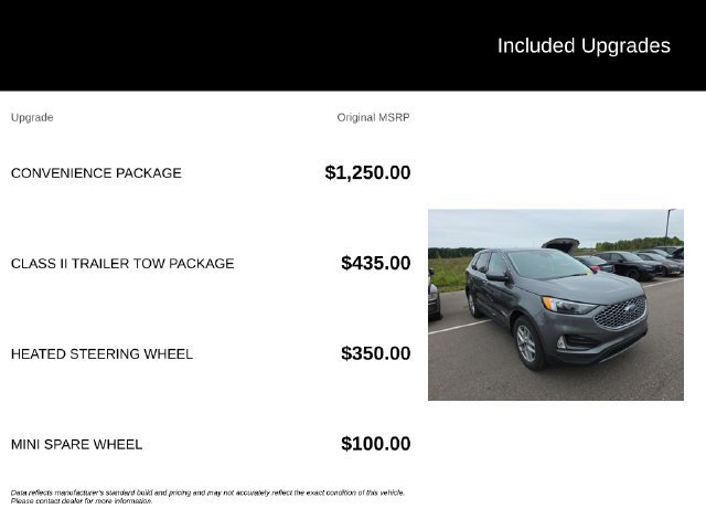 Certified 2024 Ford Edge SEL w/ Convenience Package AWD/4WD image 6