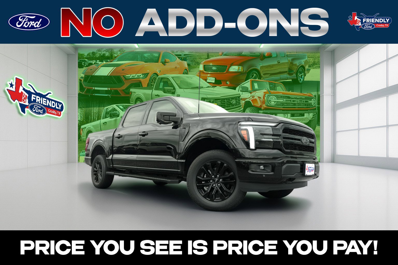 New 2026 Ford F150 Lariat w/ Equipment Group 502A High AWD/4WD image 1