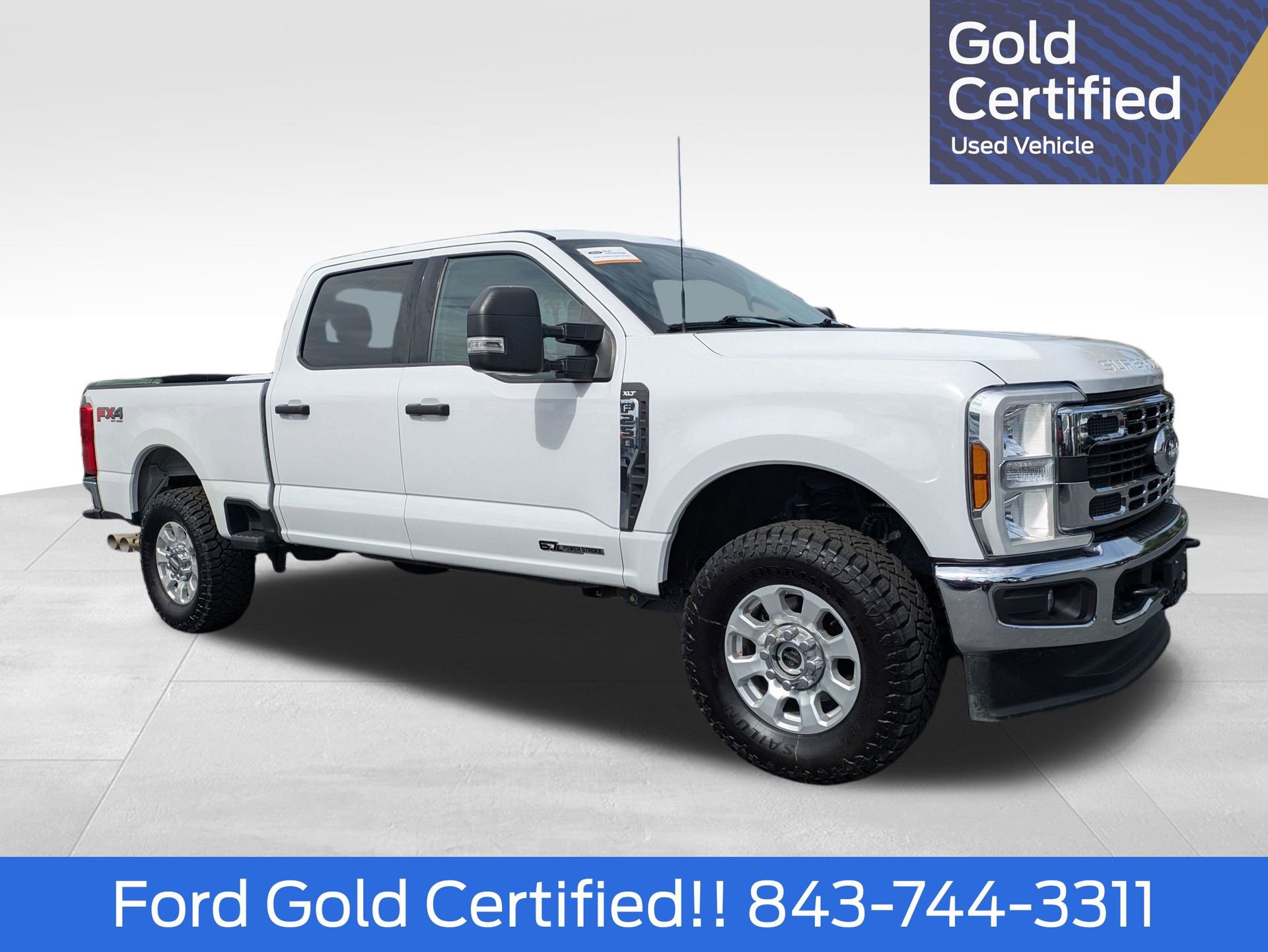 Certified 2024 Ford F250 XLT w/ FX4 Off-Road Package AWD/4WD image 1