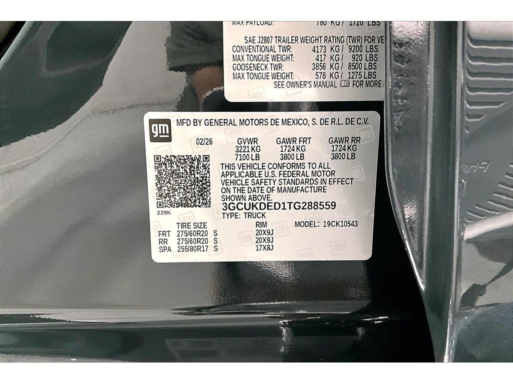 New 2026 Chevrolet Silverado 1500 LT w/ All Star Edition Plus AWD/4WD image 16