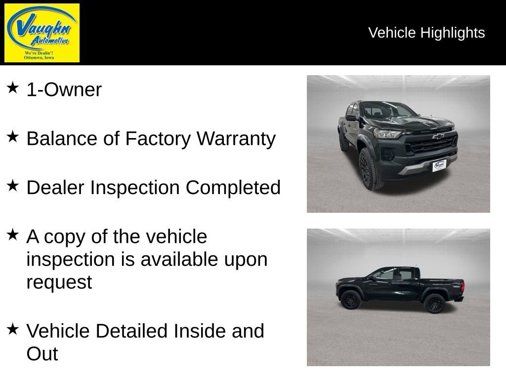 Used 2024 Chevrolet Colorado Trail Boss w/ Advanced Trailering Package image 2