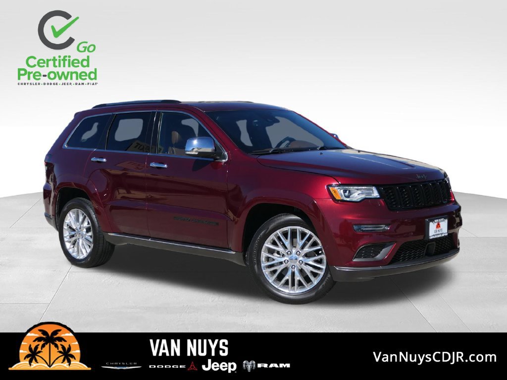 Certified 2017 Jeep Grand Cherokee Summit w/ Trailer Tow Group IV