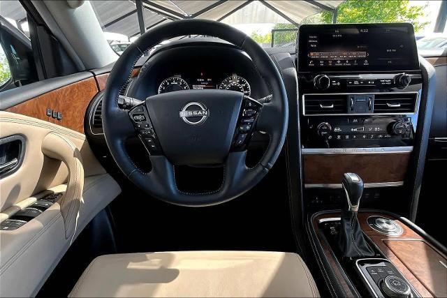 Certified 2023 Nissan Armada SL w/ Captain's Chairs Package RWD image 6