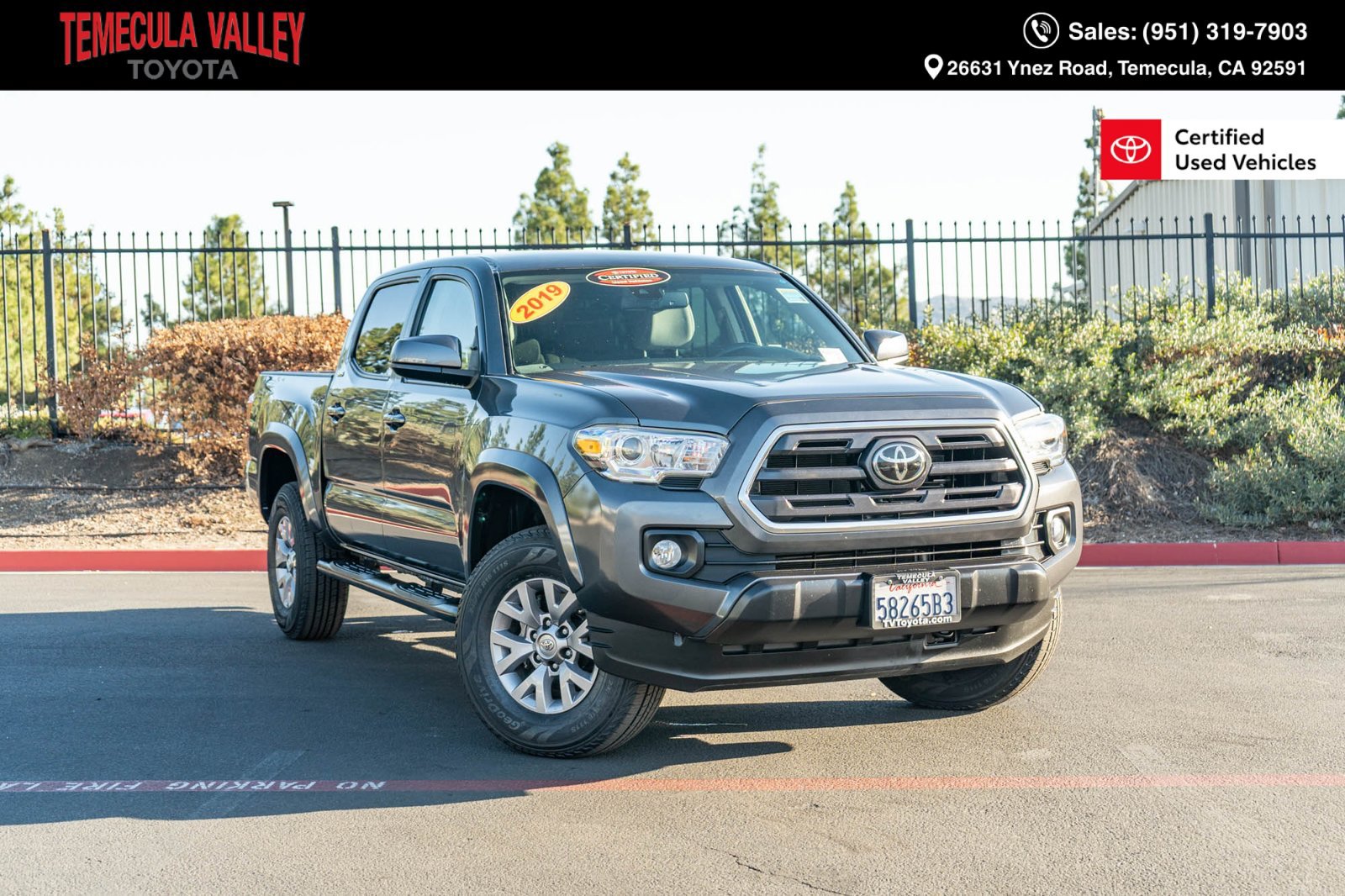 Certified 2019 Toyota Tacoma SR5 RWD image 1
