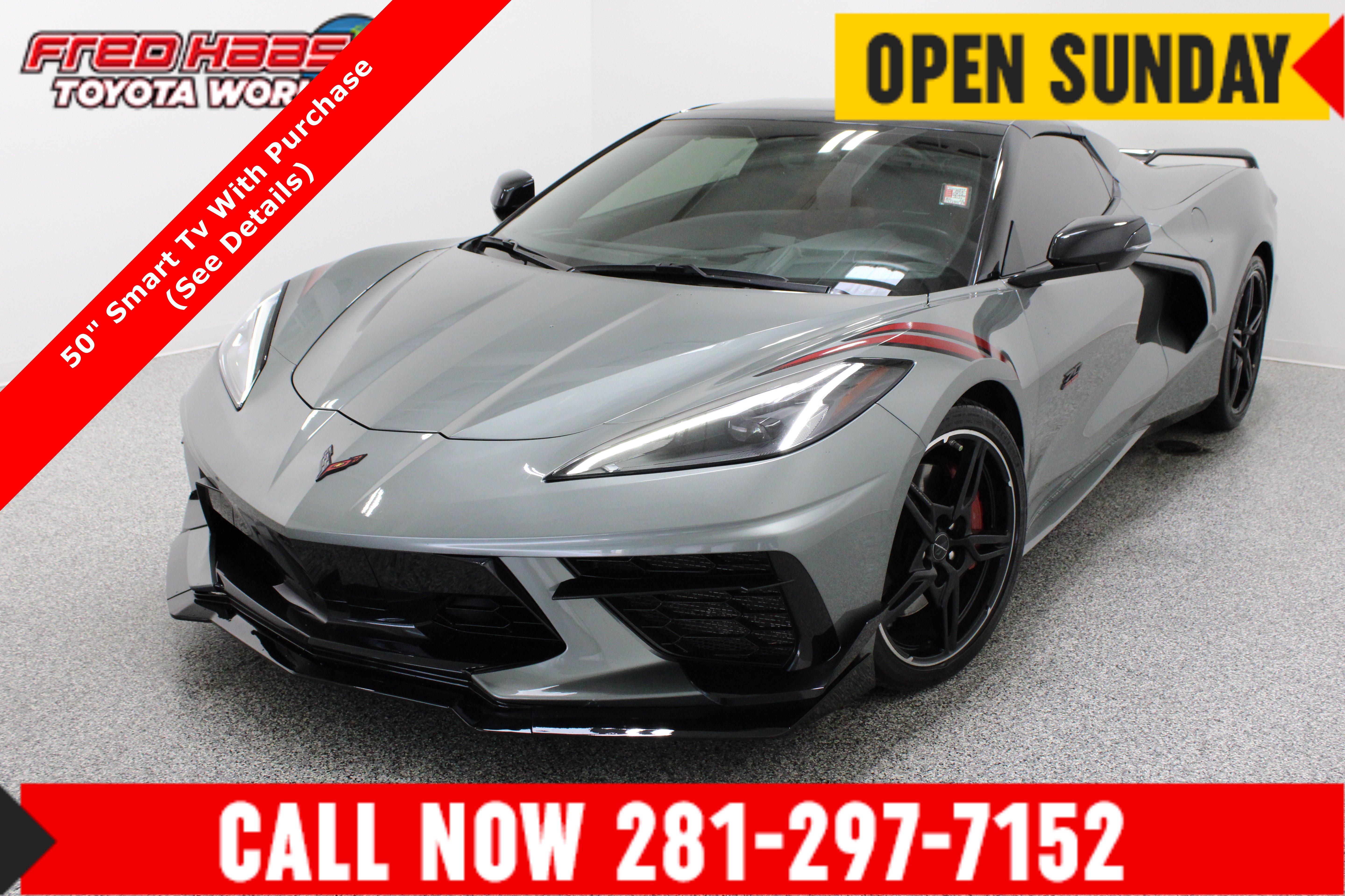 Used 2023 Chevrolet Corvette Stingray Convertible w/ Z51 Performance Package