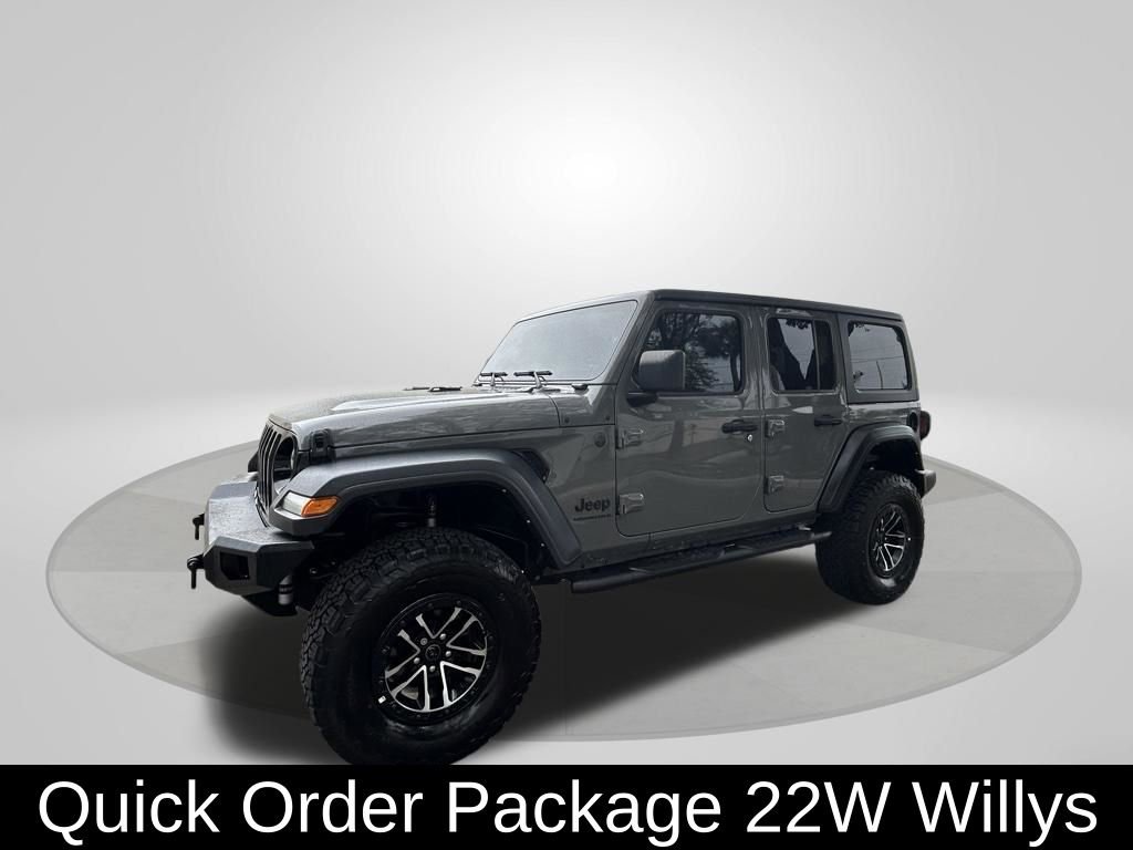 Certified 2023 Jeep Wrangler Unlimited Sport AWD/4WD image 3