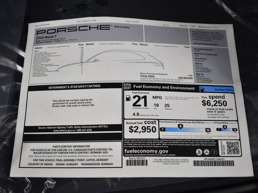 Used 2026 Porsche Macan AWD/4WD image 44