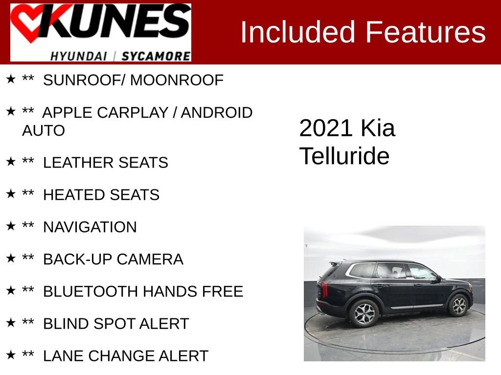 Used 2021 Kia Telluride EX image 2