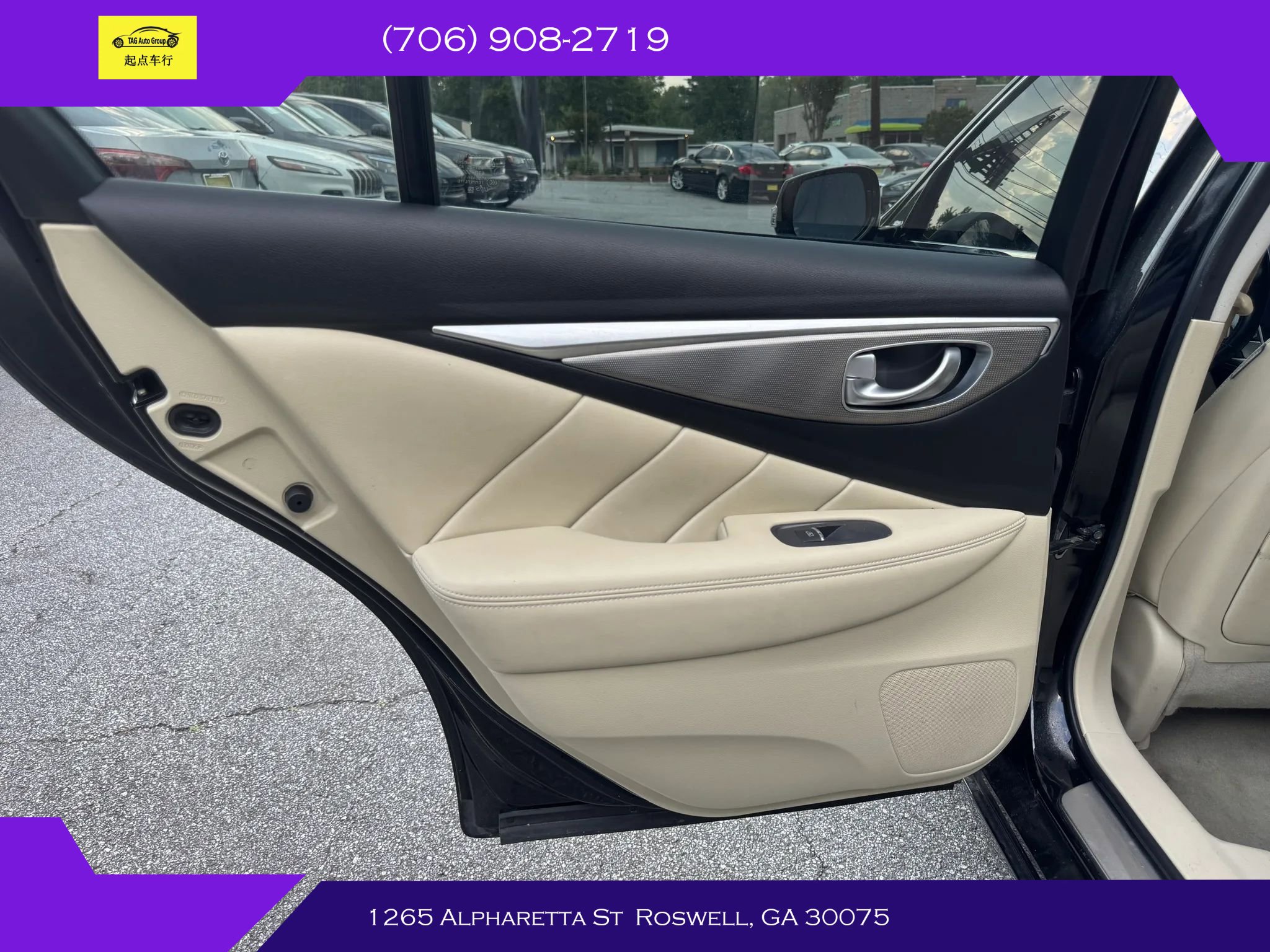 Used 2015 INFINITI Q50 Premium w/ Navigation Package RWD image 8