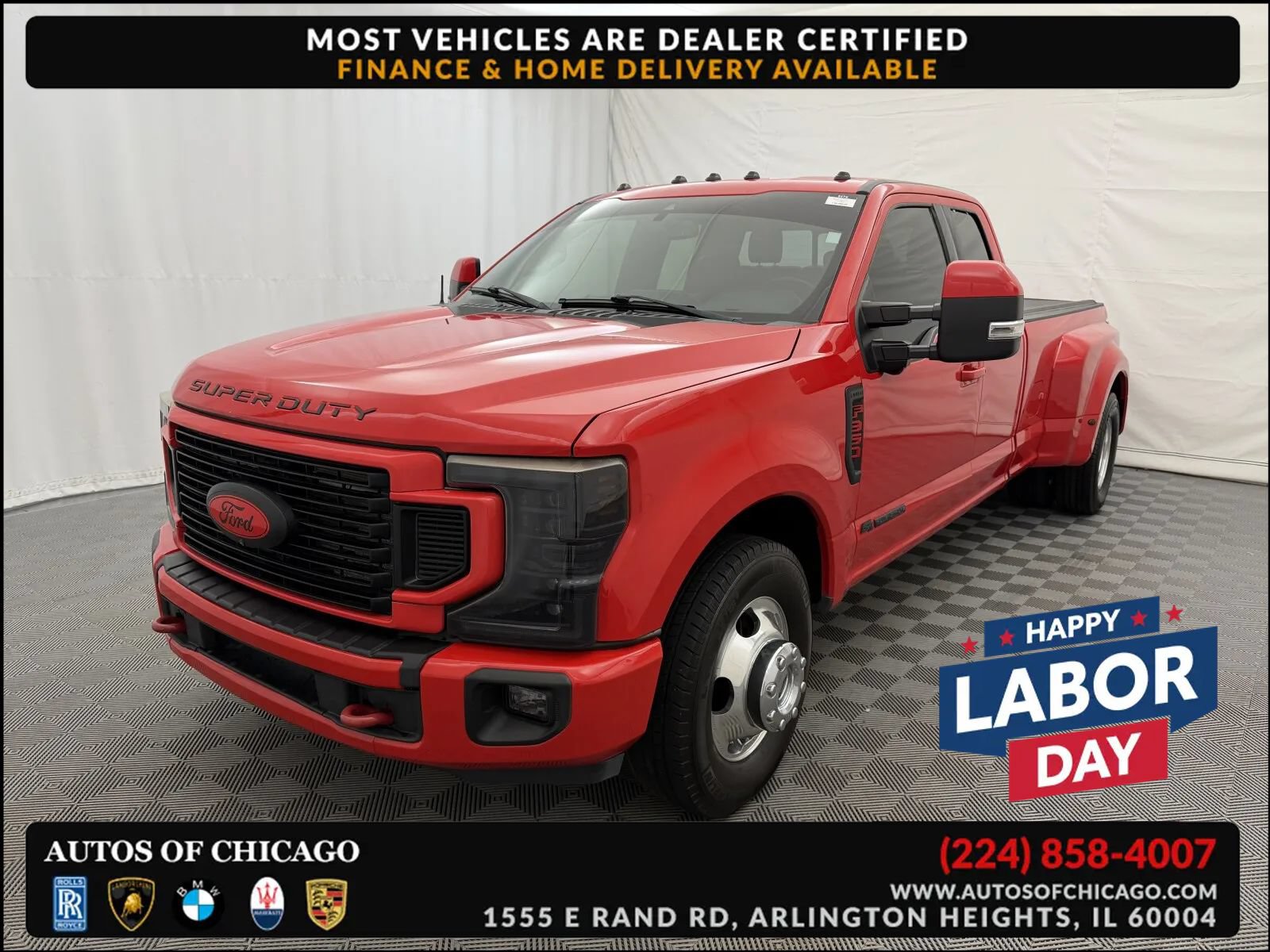 Used 2022 Ford F350 Lariat w/ Lariat Value Package RWD image 1