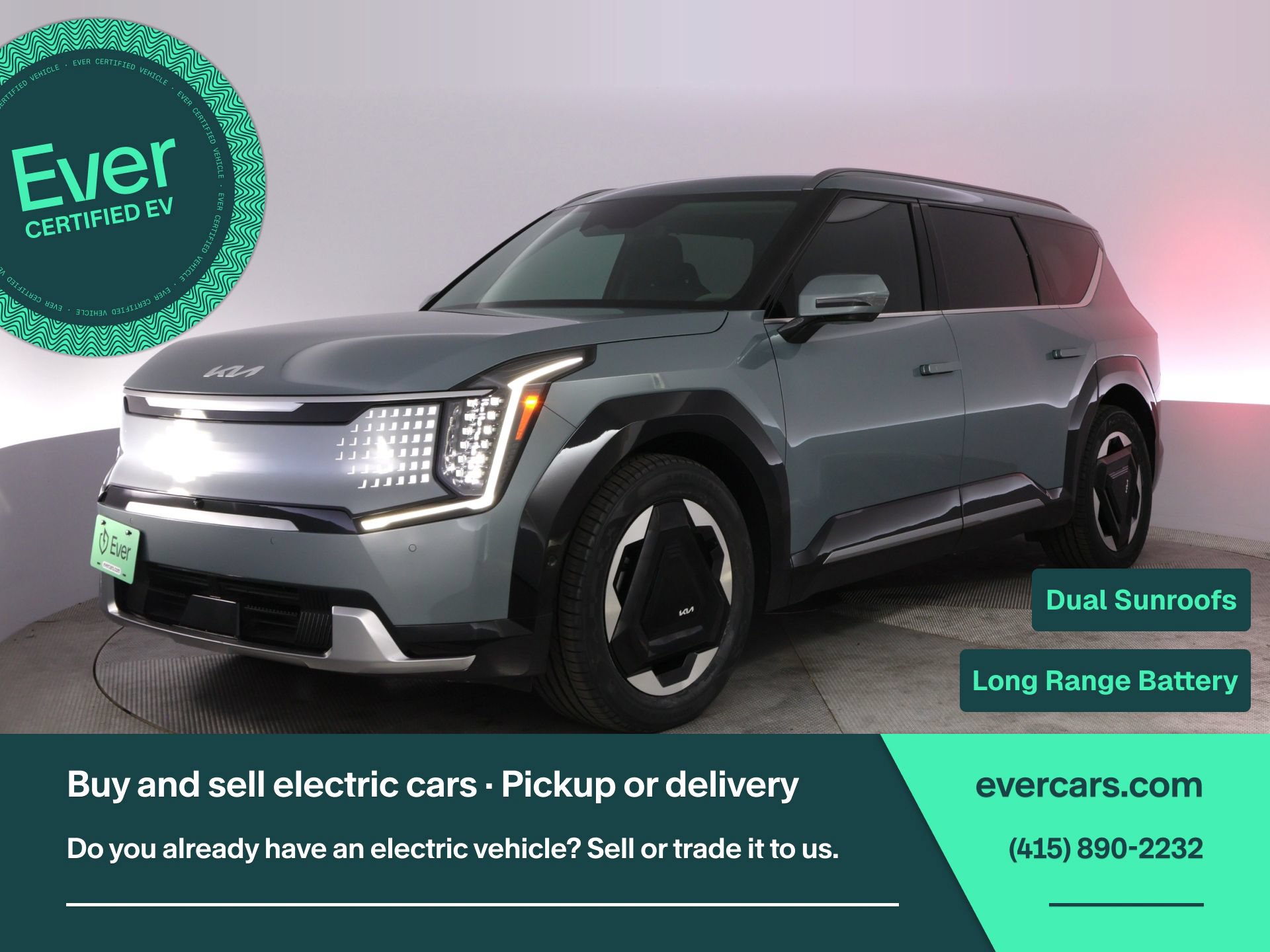 Used 2024 Kia EV9 Land AWD/4WD image 1