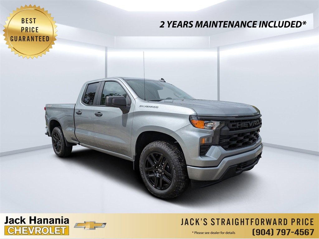 New 2026 Chevrolet Silverado 1500 Custom w/ Turbomax Blackout Package