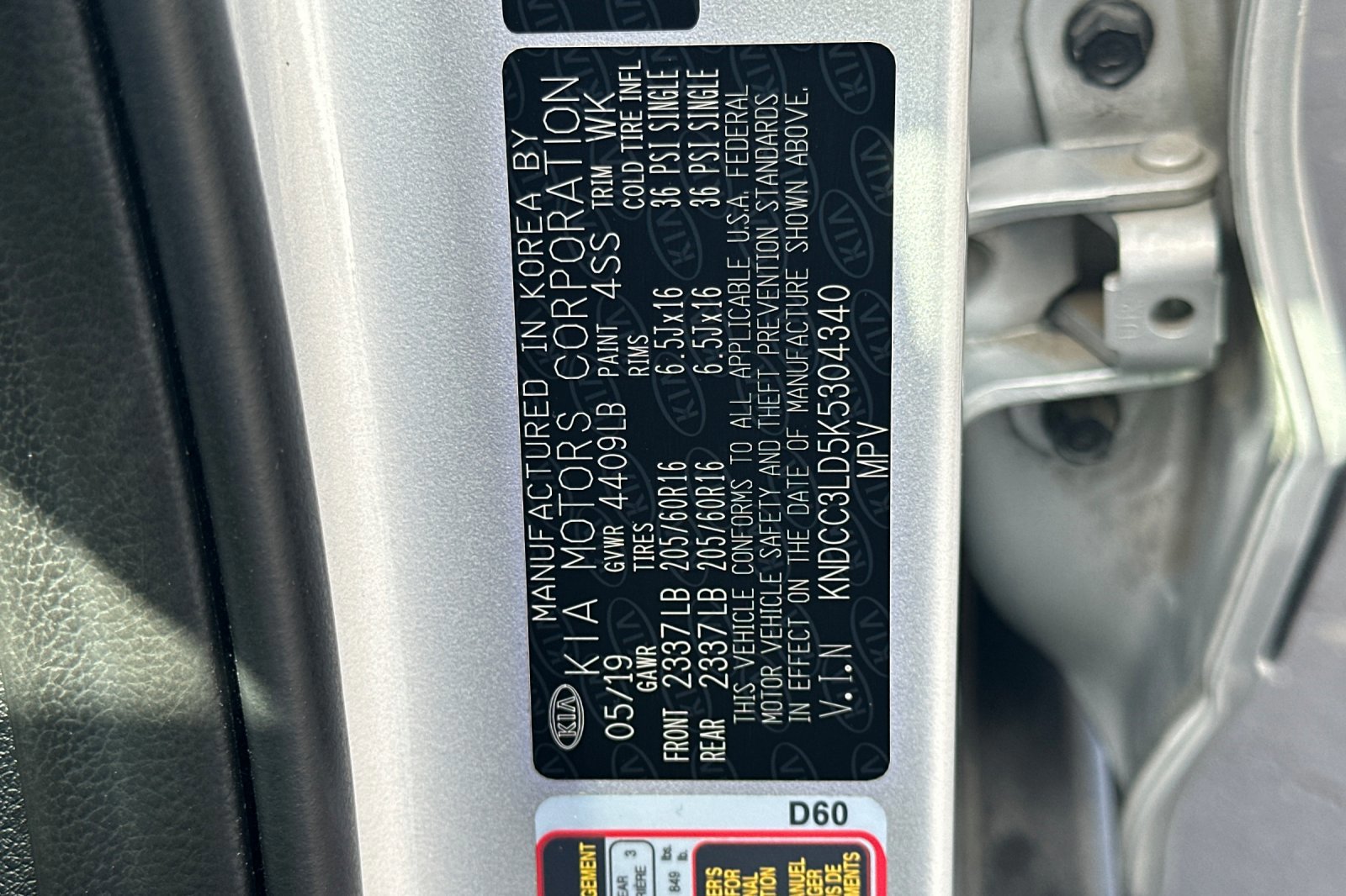 Used 2019 Kia Niro EX Premium w/ Sunroof Package image 30