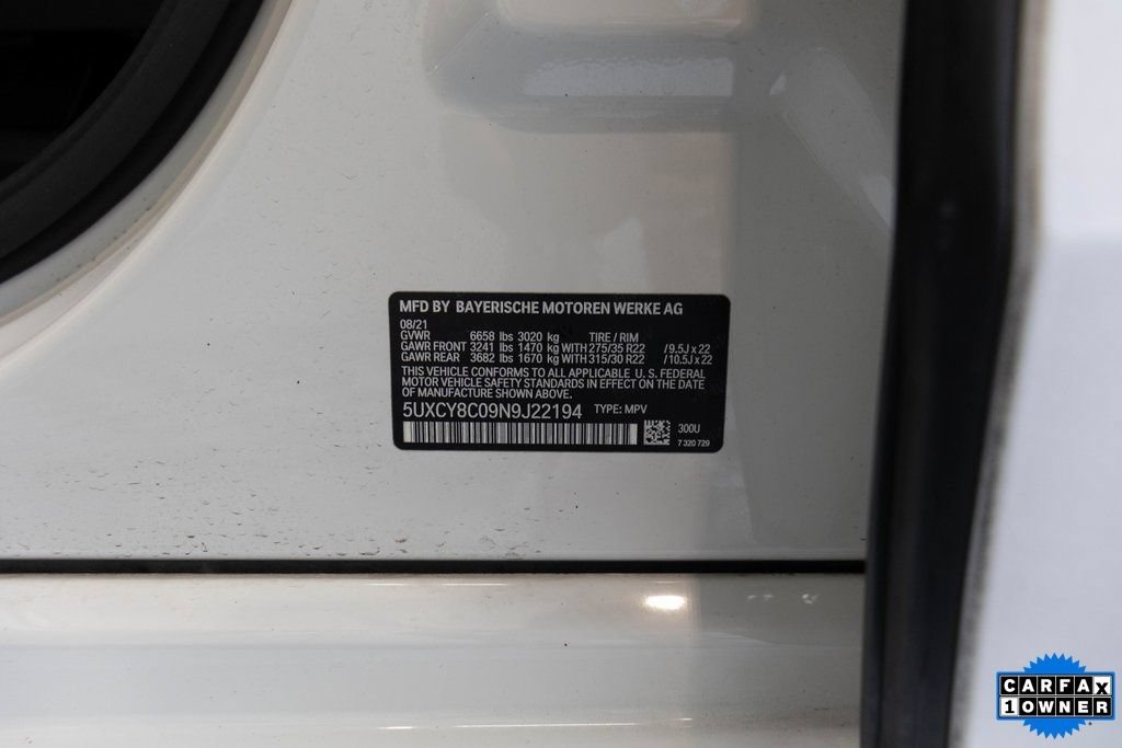 Used 2022 BMW X6 M50i AWD/4WD image 41