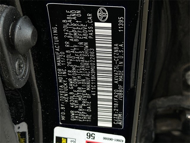 Used 2021 Toyota Camry LE w/ Cold Weather Package image 28