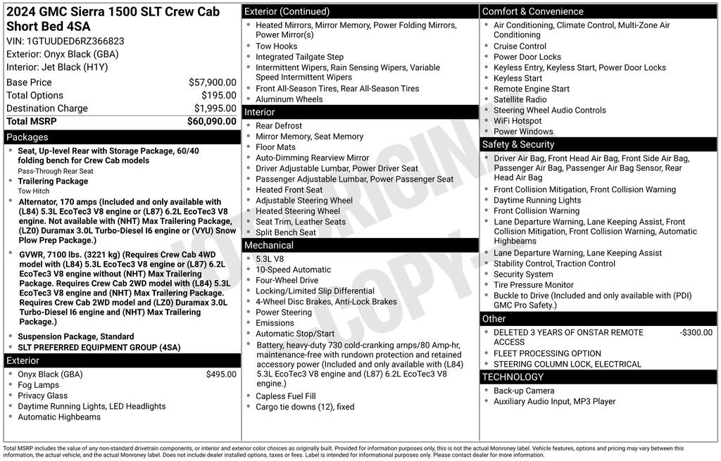 Used 2024 GMC Sierra 1500 SLT AWD/4WD image 57