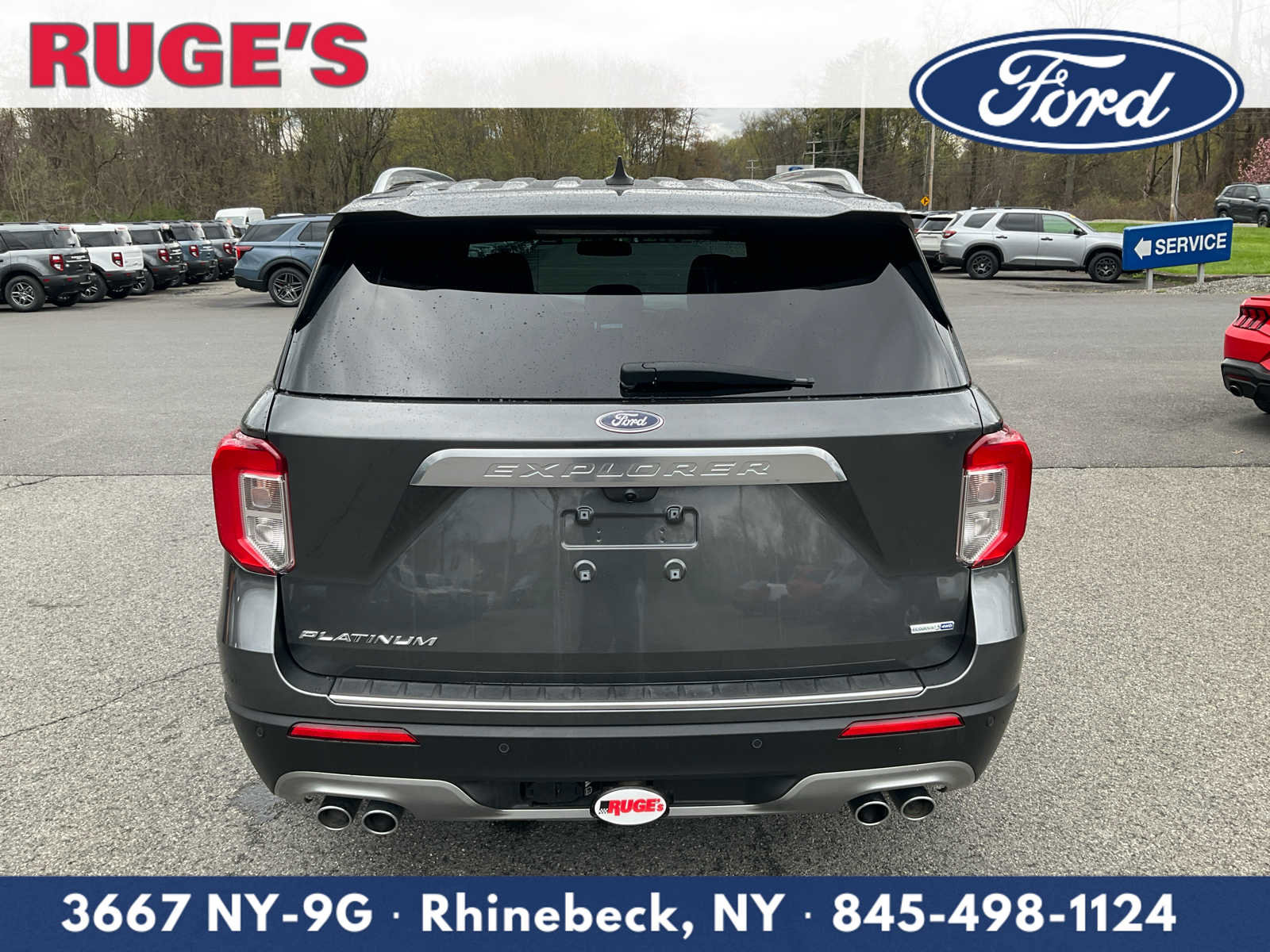 Used 2020 Ford Explorer Platinum w/ Premium Technology Package image 4
