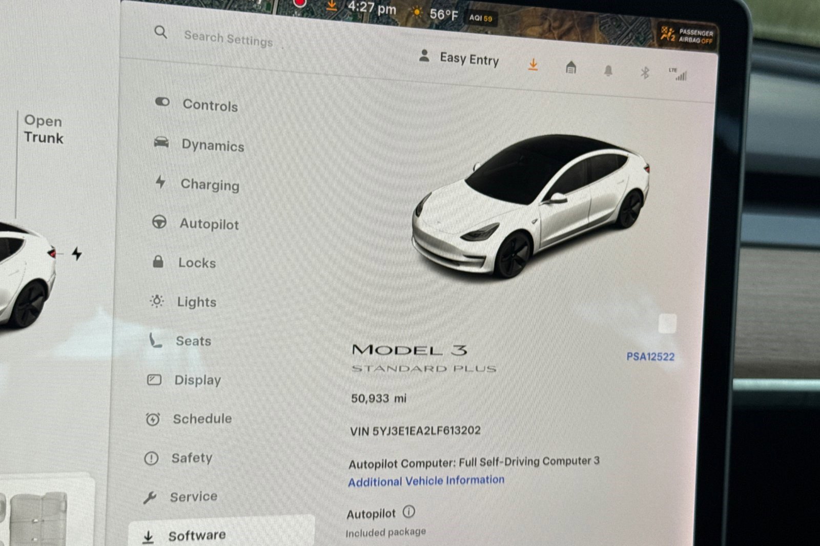 Used 2020 Tesla Model 3 Standard Range image 37