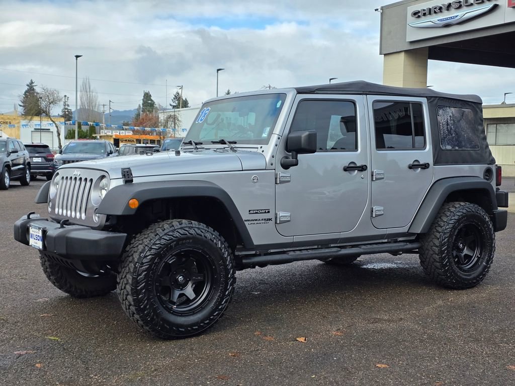 Used 2018 Jeep Wrangler Unlimited Sport w/ Connectivity Group