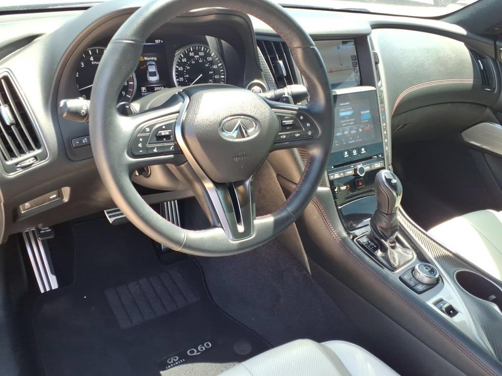 Used 2022 INFINITI Q60 Red Sport 400 w/ Cargo Package AWD/4WD image 13