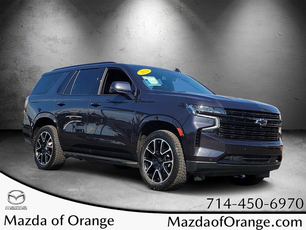 Used 2024 Chevrolet Tahoe RST w/ Sport Performance Package AWD/4WD image 1