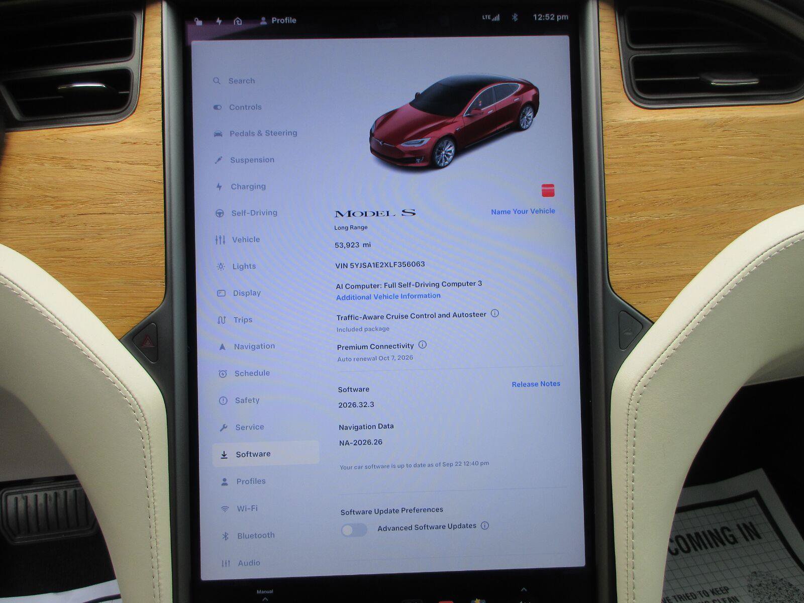 Used 2020 Tesla Model S Long Range Plus AWD/4WD image 13