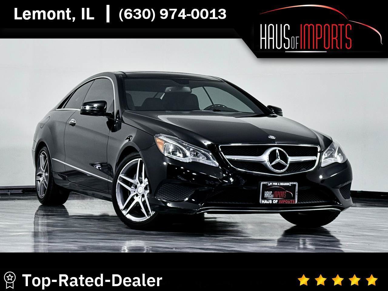 Used 2014 Mercedes-Benz E 350 4MATIC Coupe image 1