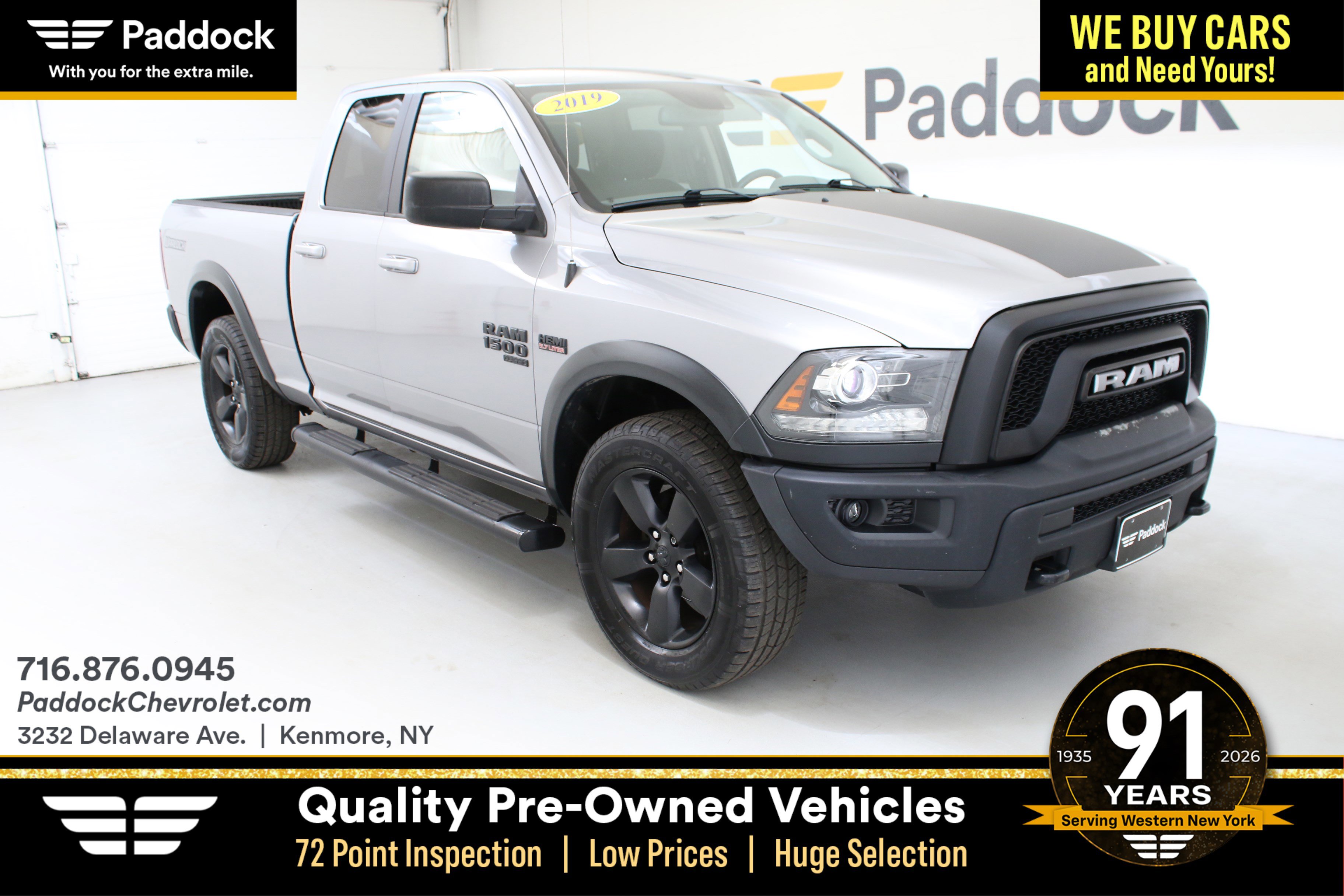 Used 2019 RAM 1500 Classic Warlock w/ Electronics Group