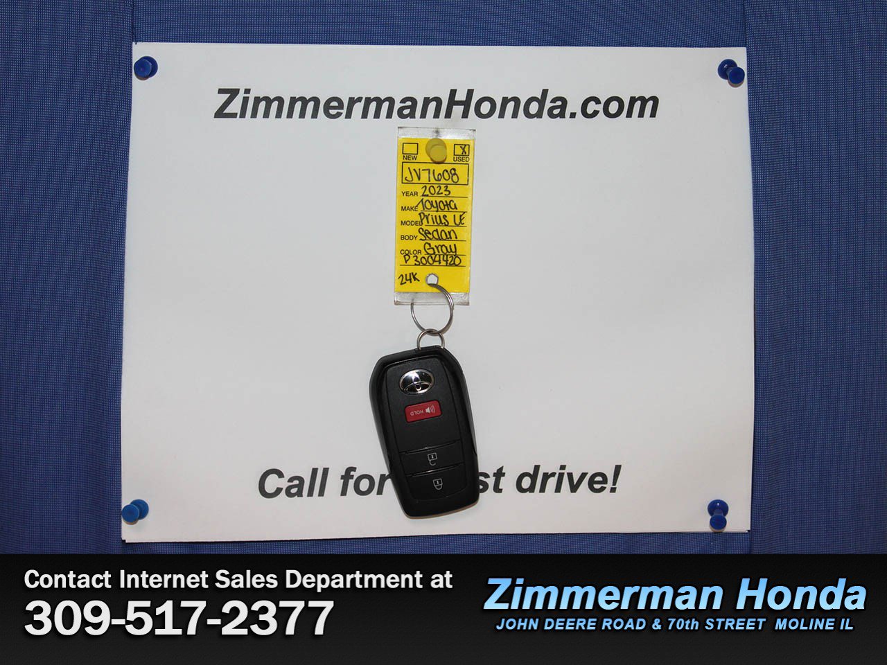 Used 2023 Toyota Prius LE FWD image 27