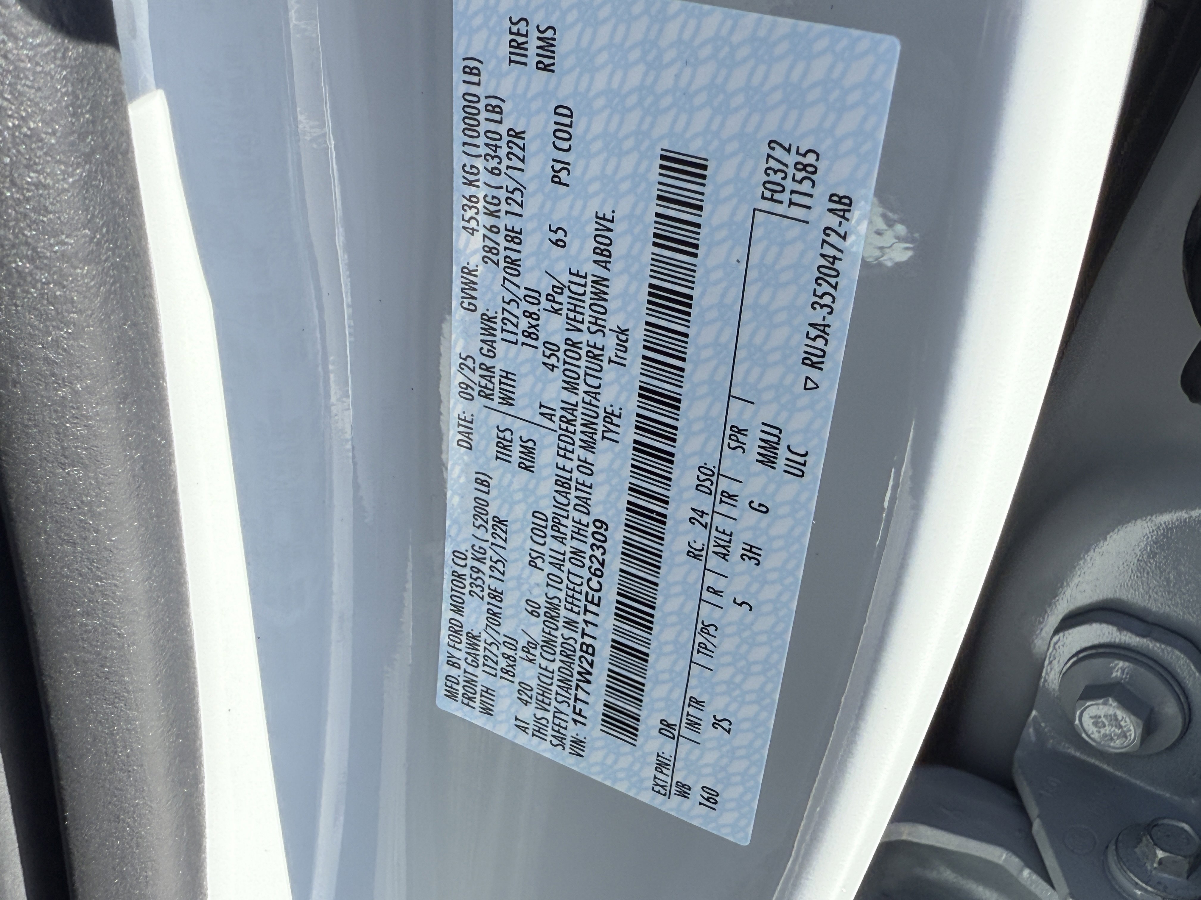 New 2026 Ford F250 XLT image 31