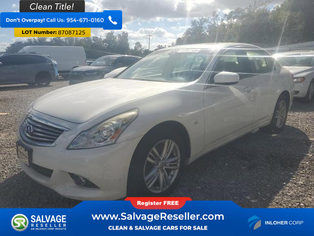 Used 2015 INFINITI Q40 AWD w/ Navigation Package image 1