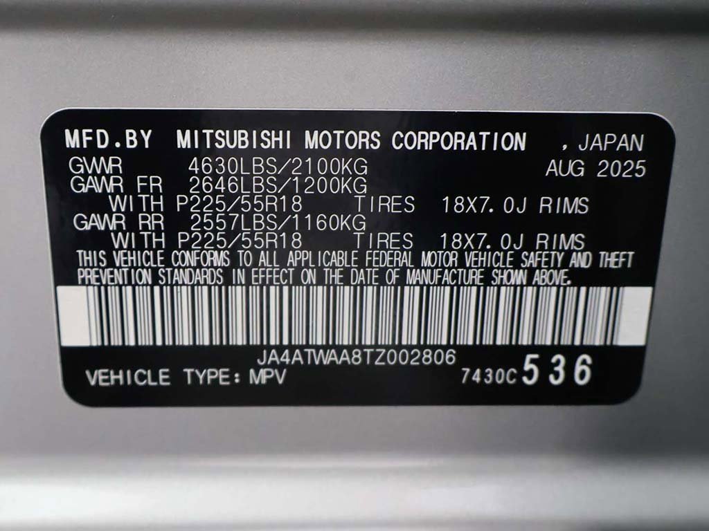 New 2026 Mitsubishi Eclipse Cross Black Edition image 50