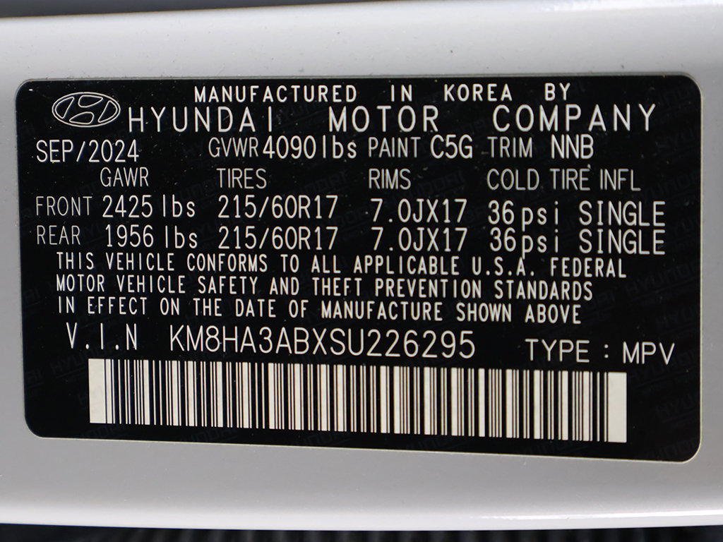 Certified 2025 Hyundai Kona SE FWD image 38