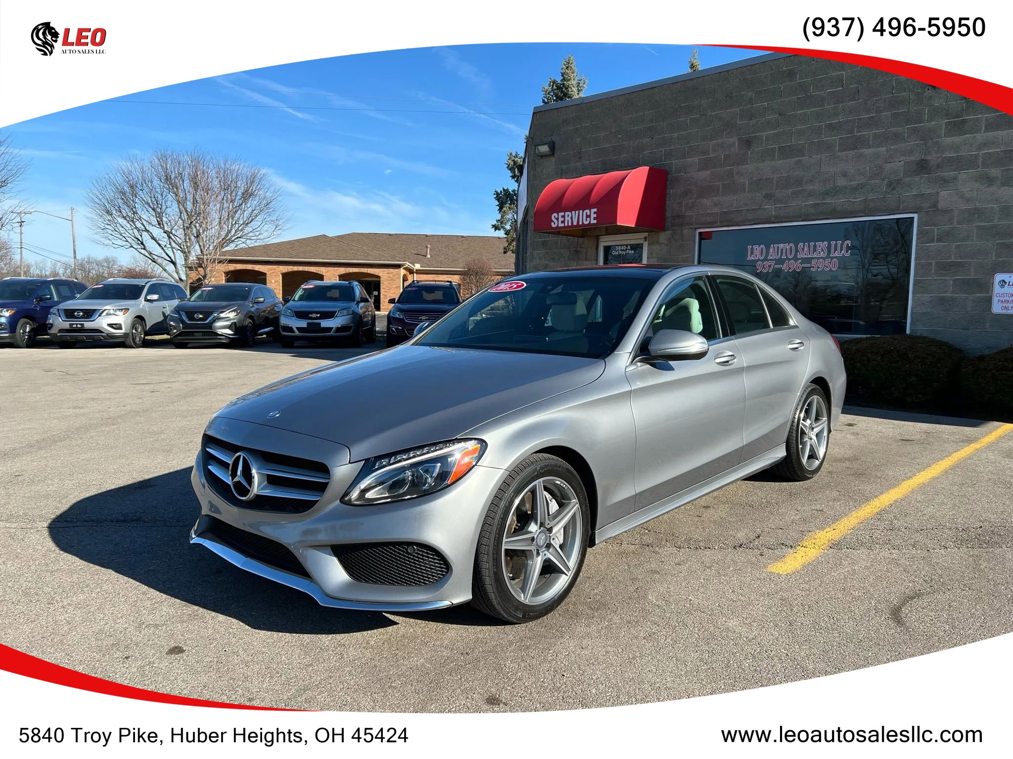 Used 2015 Mercedes-Benz C 300 4MATIC Sedan w/ Multimedia Package image 1