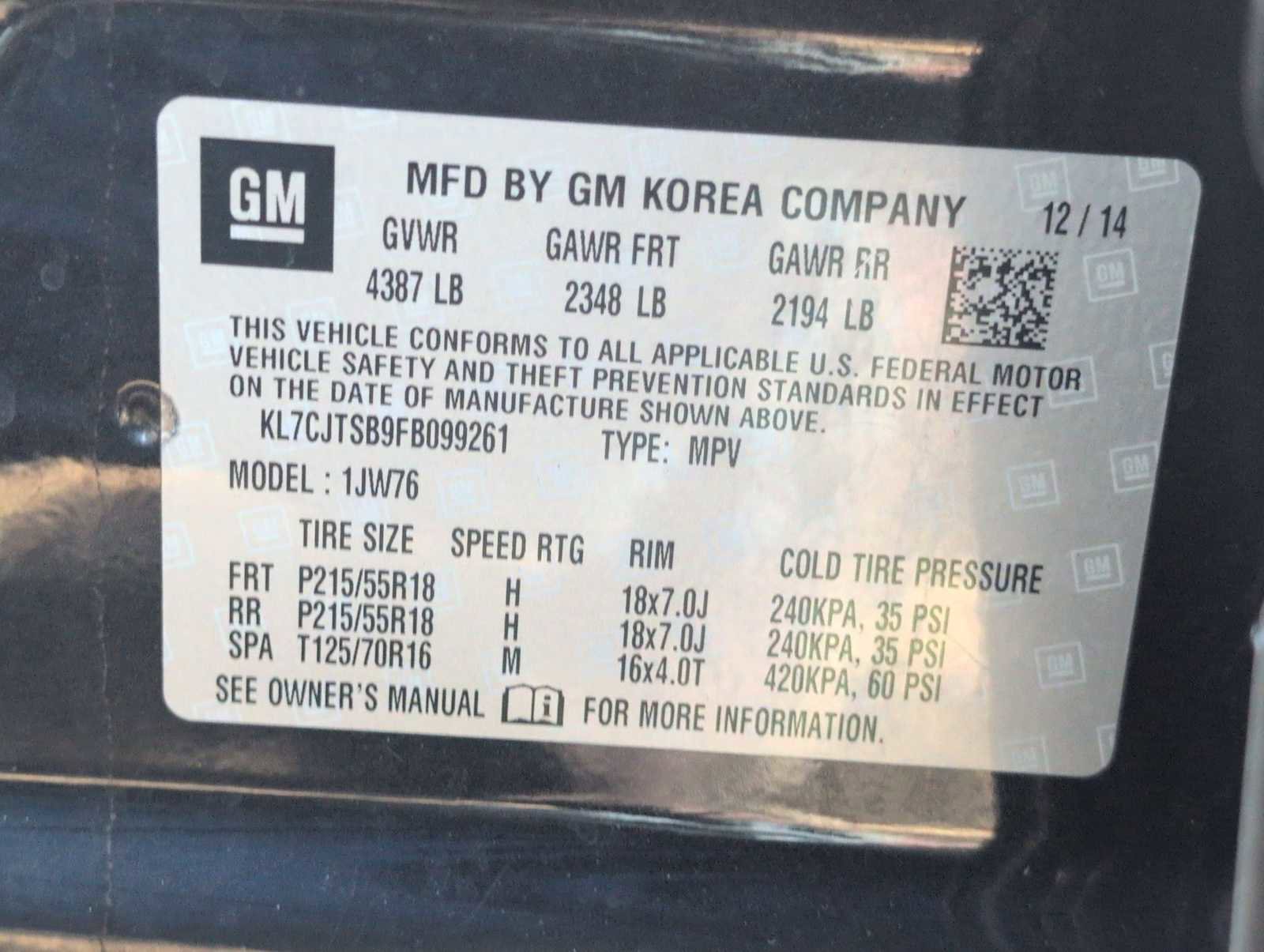 Used 2015 Chevrolet Trax LTZ image 35