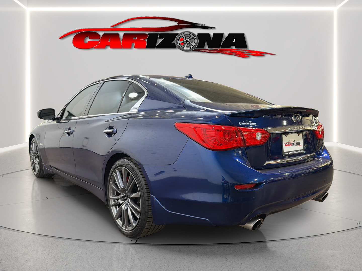 Used 2017 INFINITI Q50 Red Sport 400 RWD image 8