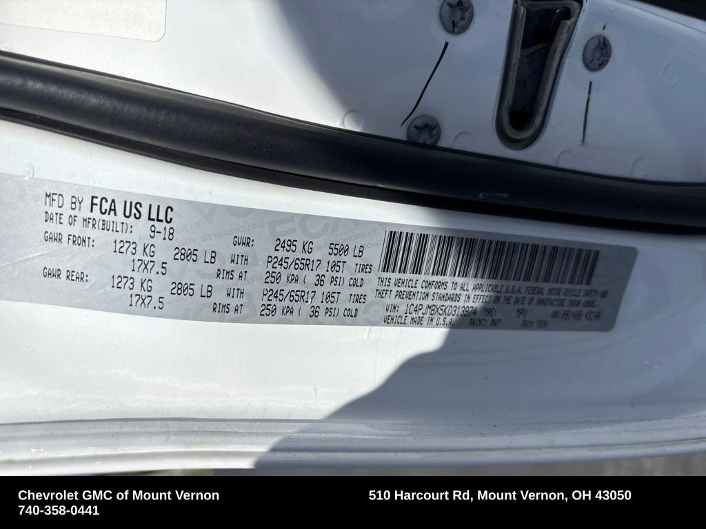 Used 2019 Jeep Cherokee Trailhawk image 29