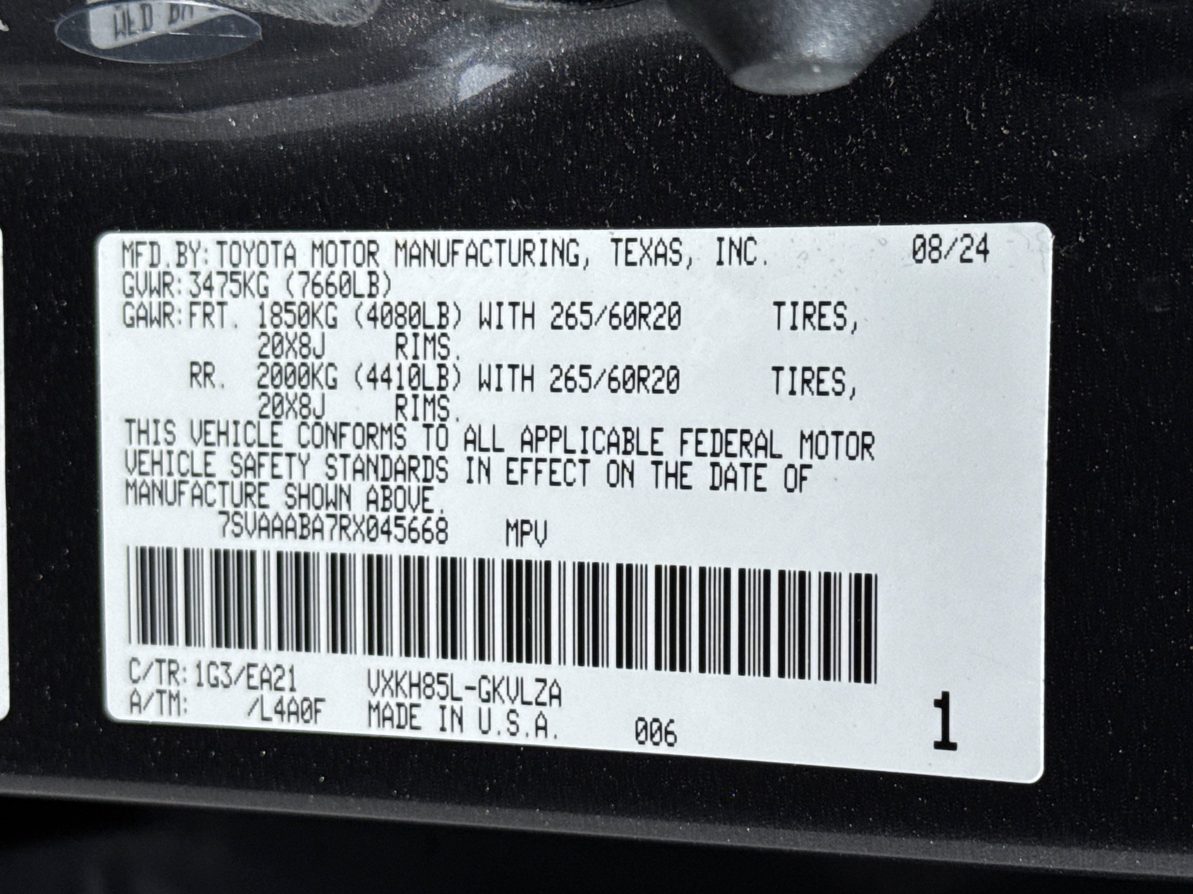 Used 2024 Toyota Sequoia Limited w/ Tow Technology Package image 39