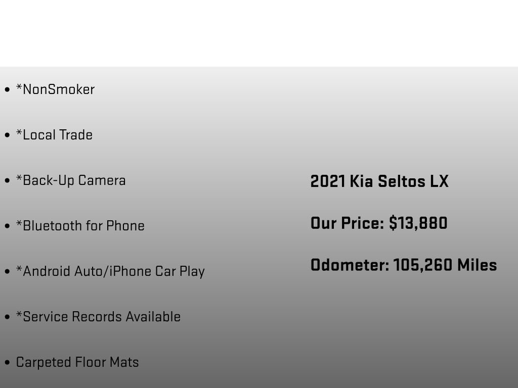 Used 2021 Kia Seltos LX AWD/4WD image 6