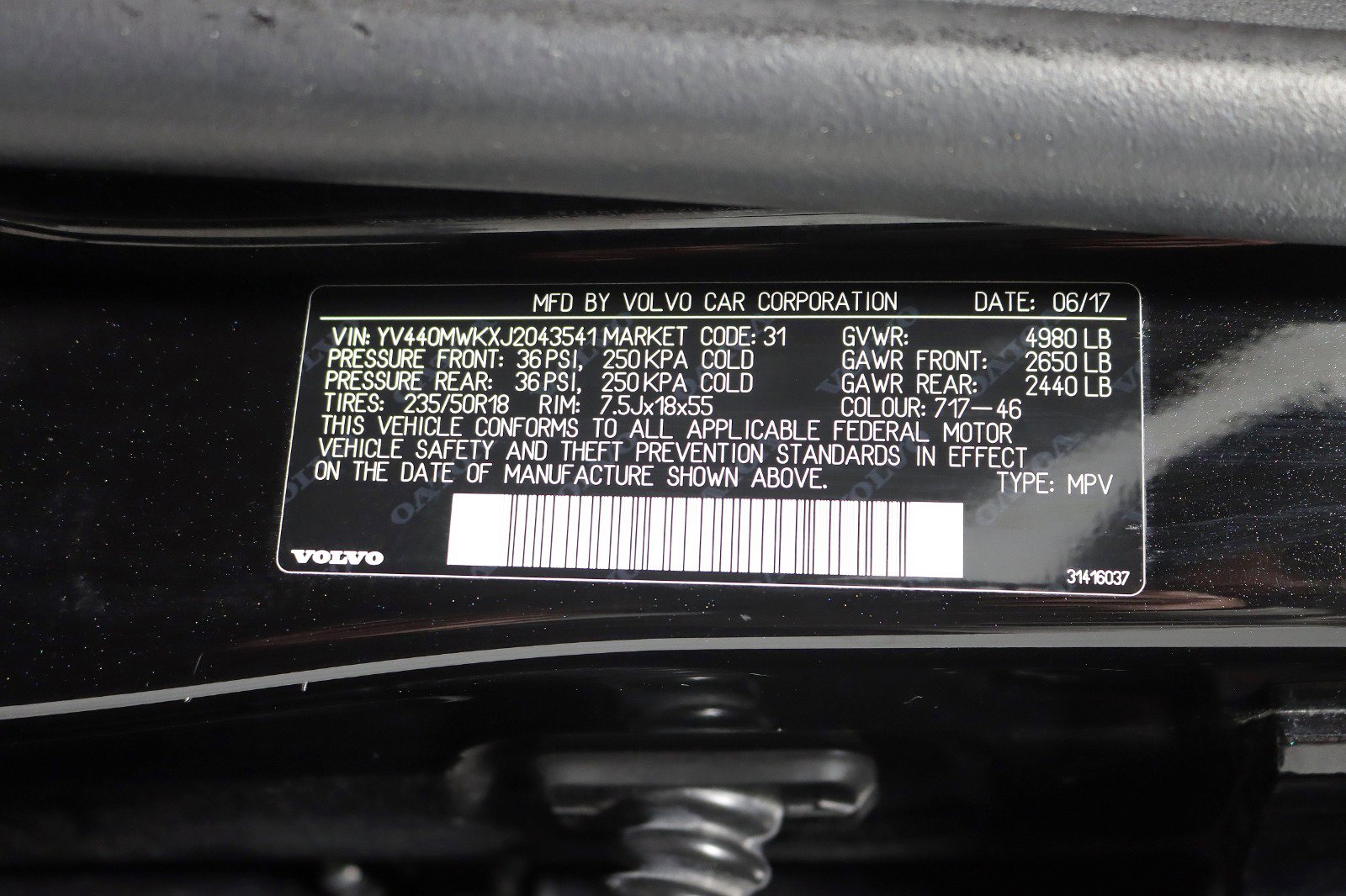 Used 2018 Volvo V60 T5 Cross Country w/ Convenience Package image 38