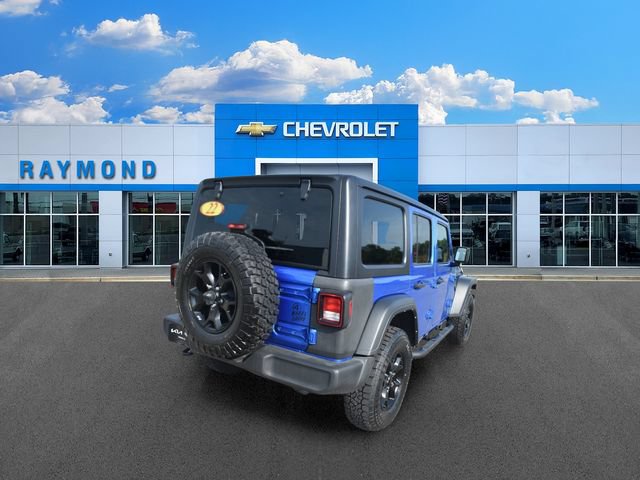 Used 2022 Jeep Wrangler Unlimited Sport AWD/4WD image 3
