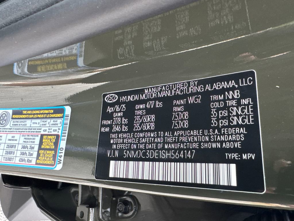 New 2025 Hyundai Tucson SEL image 23