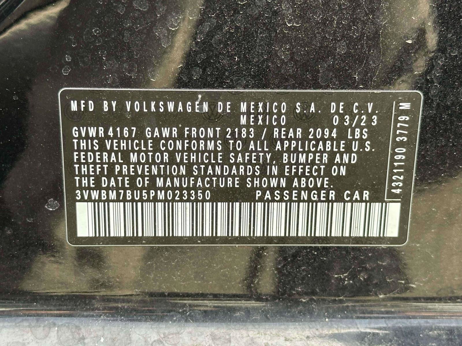 Certified 2023 Volkswagen Jetta Sport image 16