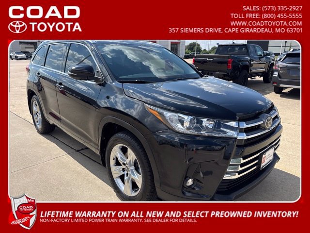 Certified 2019 Toyota Highlander Limited Platinum AWD/4WD image 1